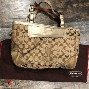 Coach logo handbag